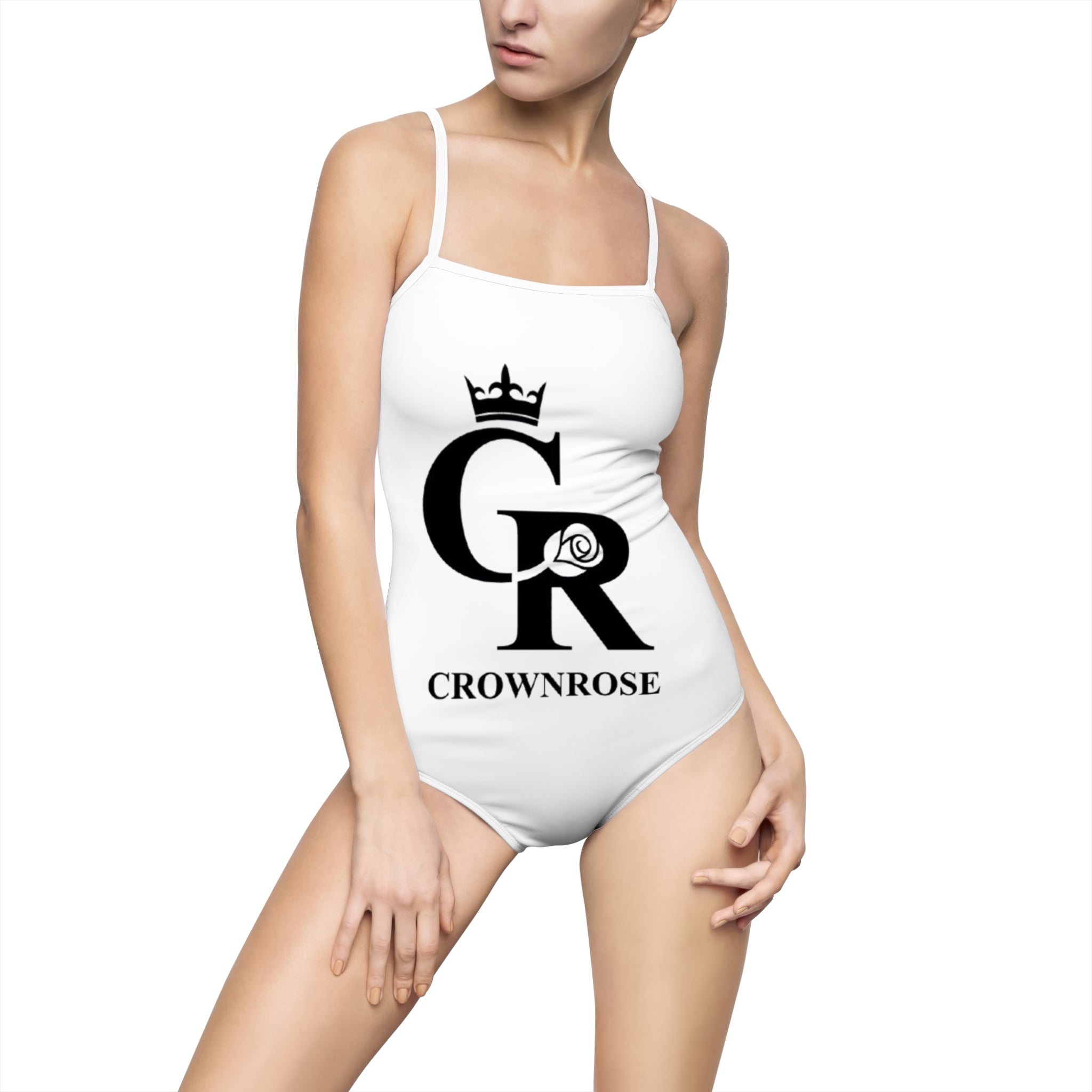 CrownRose Logo One-Piece Swimsuit