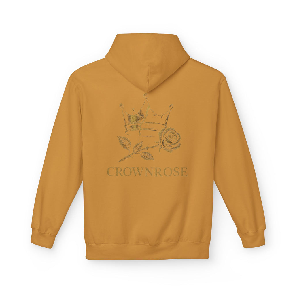 Move Like Royalty Hoodie — CrownRose Lion Graphic Pullover