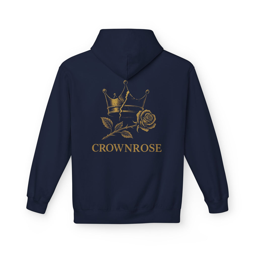Move Like Royalty Hoodie — CrownRose Lion Graphic Pullover