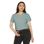 Move Like Royalty Crop Top — Women's Festival Graphic Tee