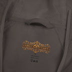 Windbreaker Jacket — "Move Like Royalty" Lion Graphic Lightweight Hooded Windbreaker