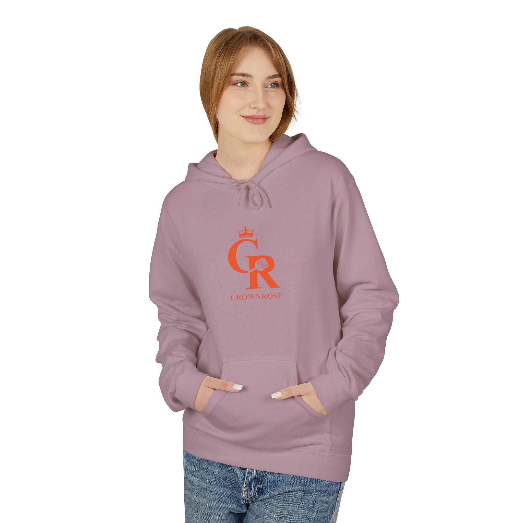 Move Like Royalty Hoodie — CrownRose Lion Graphic Pullover