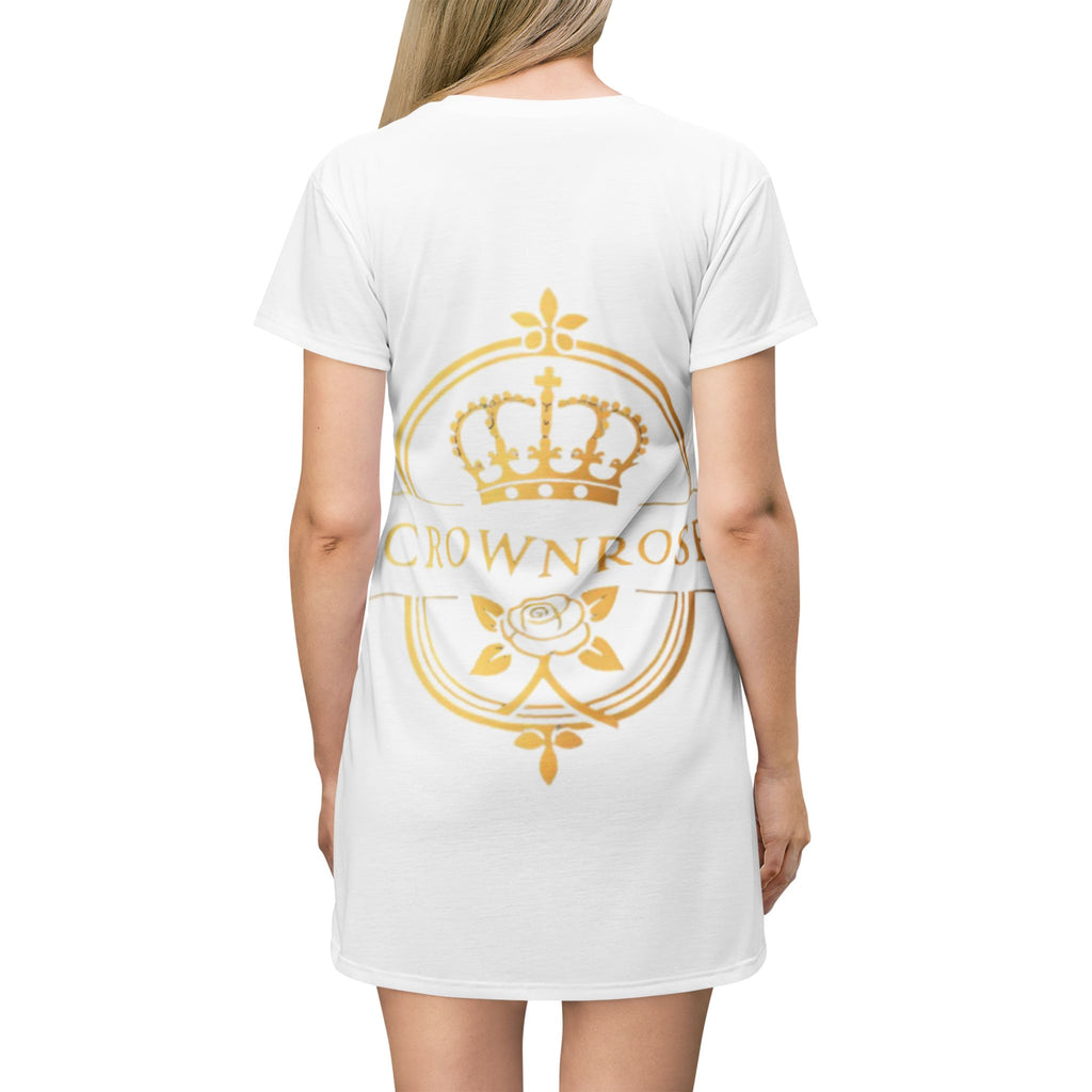CrownRose 'Move Like Royalty' T-Shirt Dress