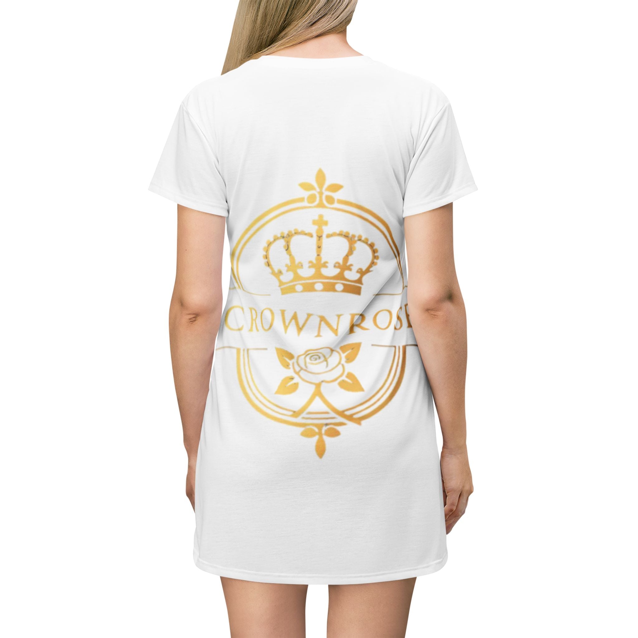 CrownRose 'Move Like Royalty' T-Shirt Dress