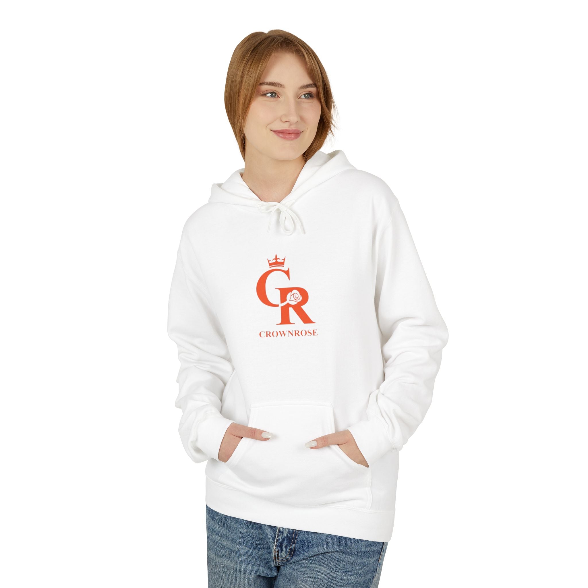 Move Like Royalty Hoodie — CrownRose Lion Graphic Pullover