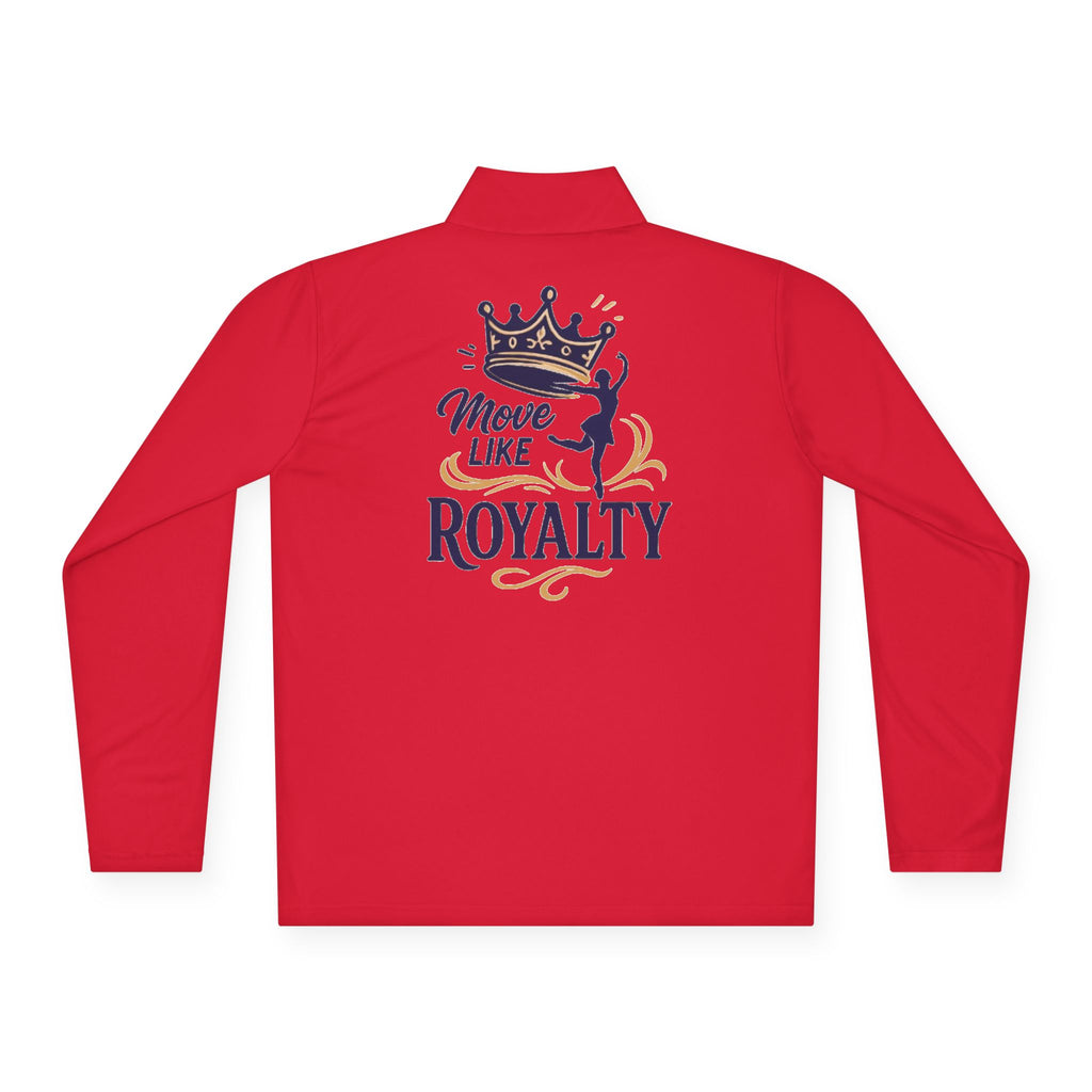 Move Like Royalty Quarter-Zip Pullover