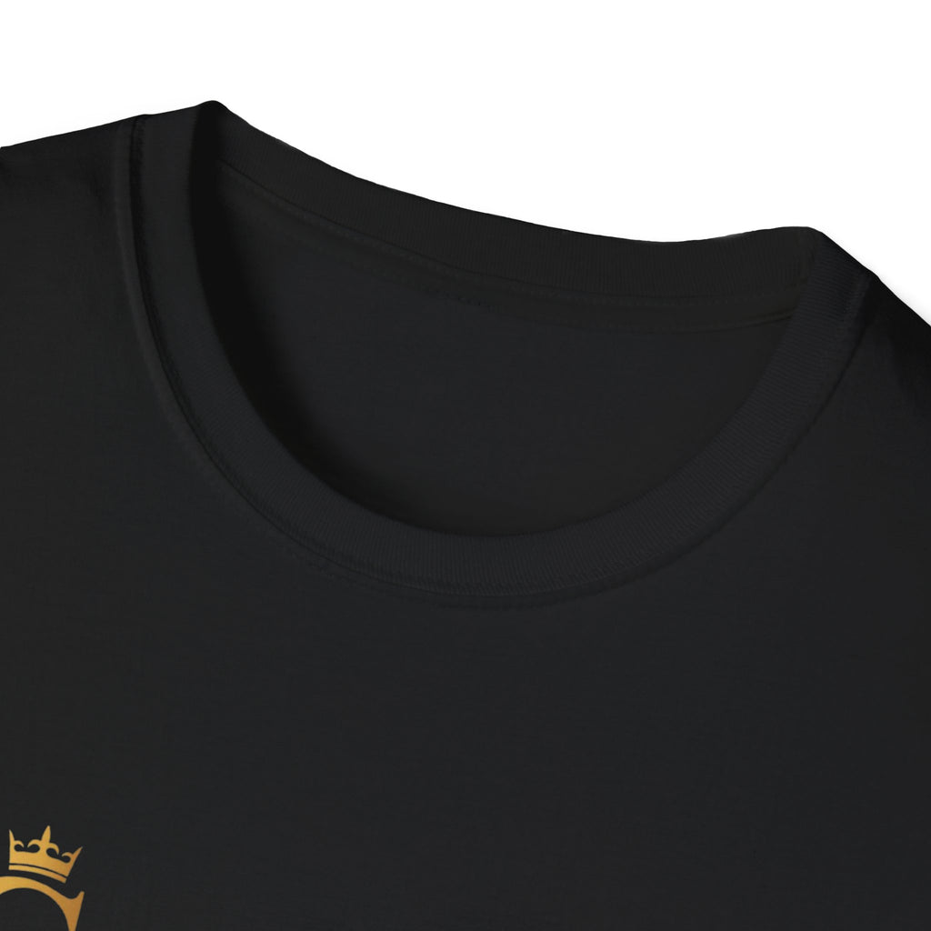 Move Like Royalty T-Shirt — Gold Crown Logo Casual Tee