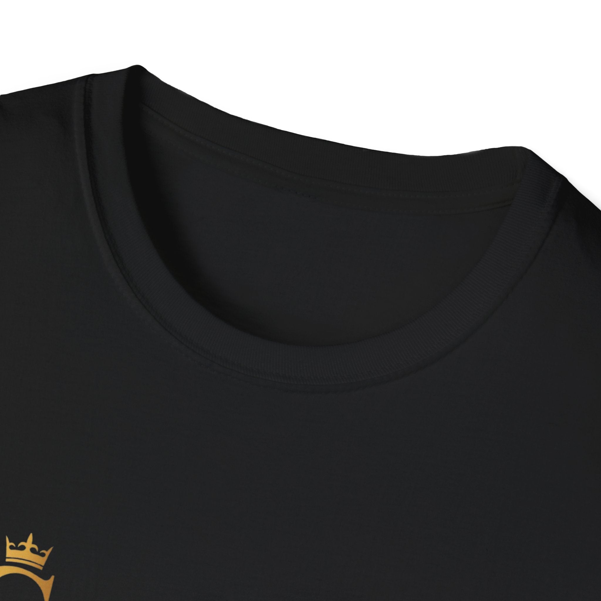 Move Like Royalty T-Shirt — Gold Crown Logo Casual Tee