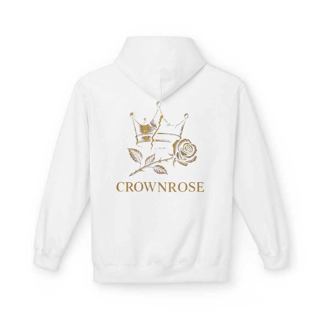 Move Like Royalty Hoodie — CrownRose Lion Graphic Pullover