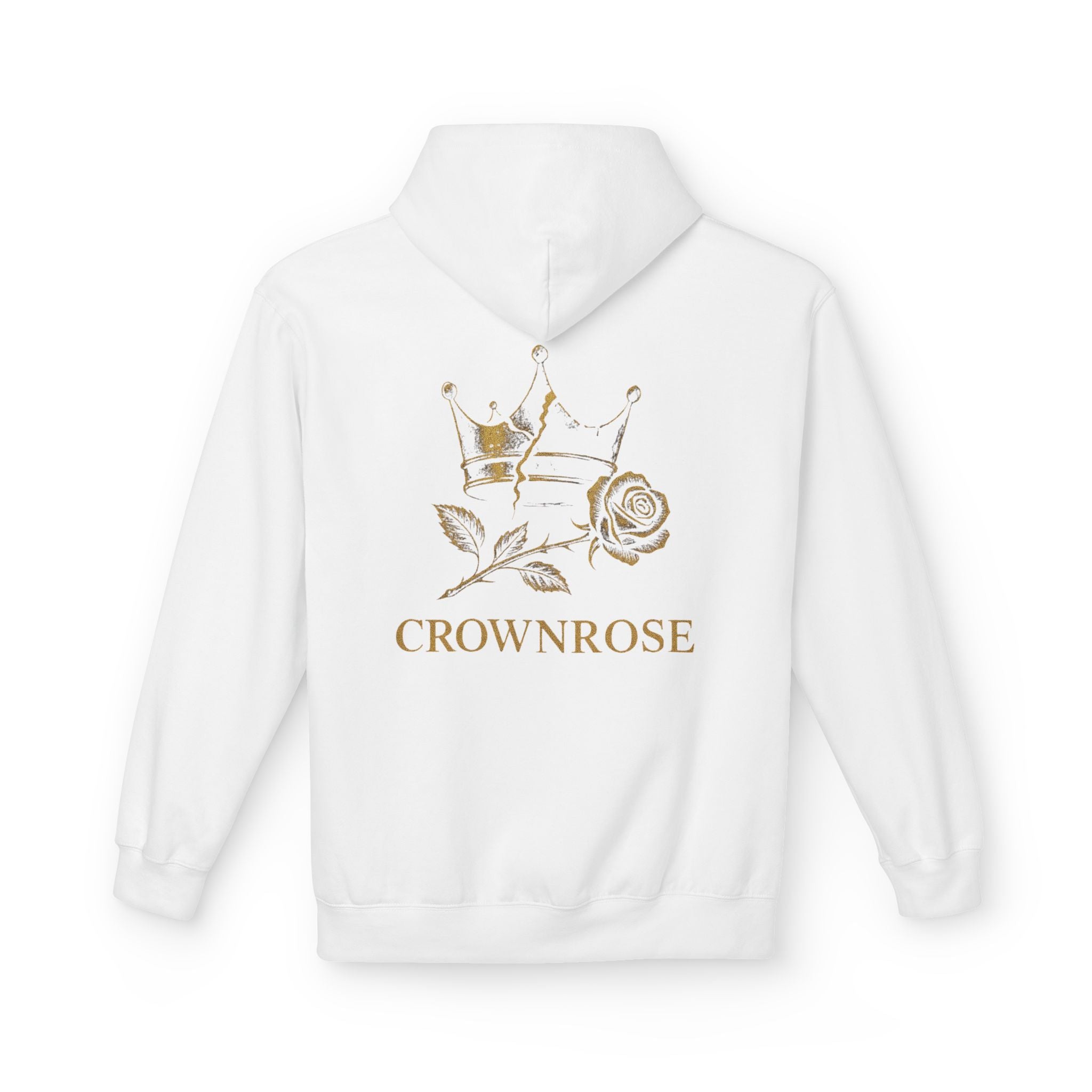 Move Like Royalty Hoodie — CrownRose Lion Graphic Pullover