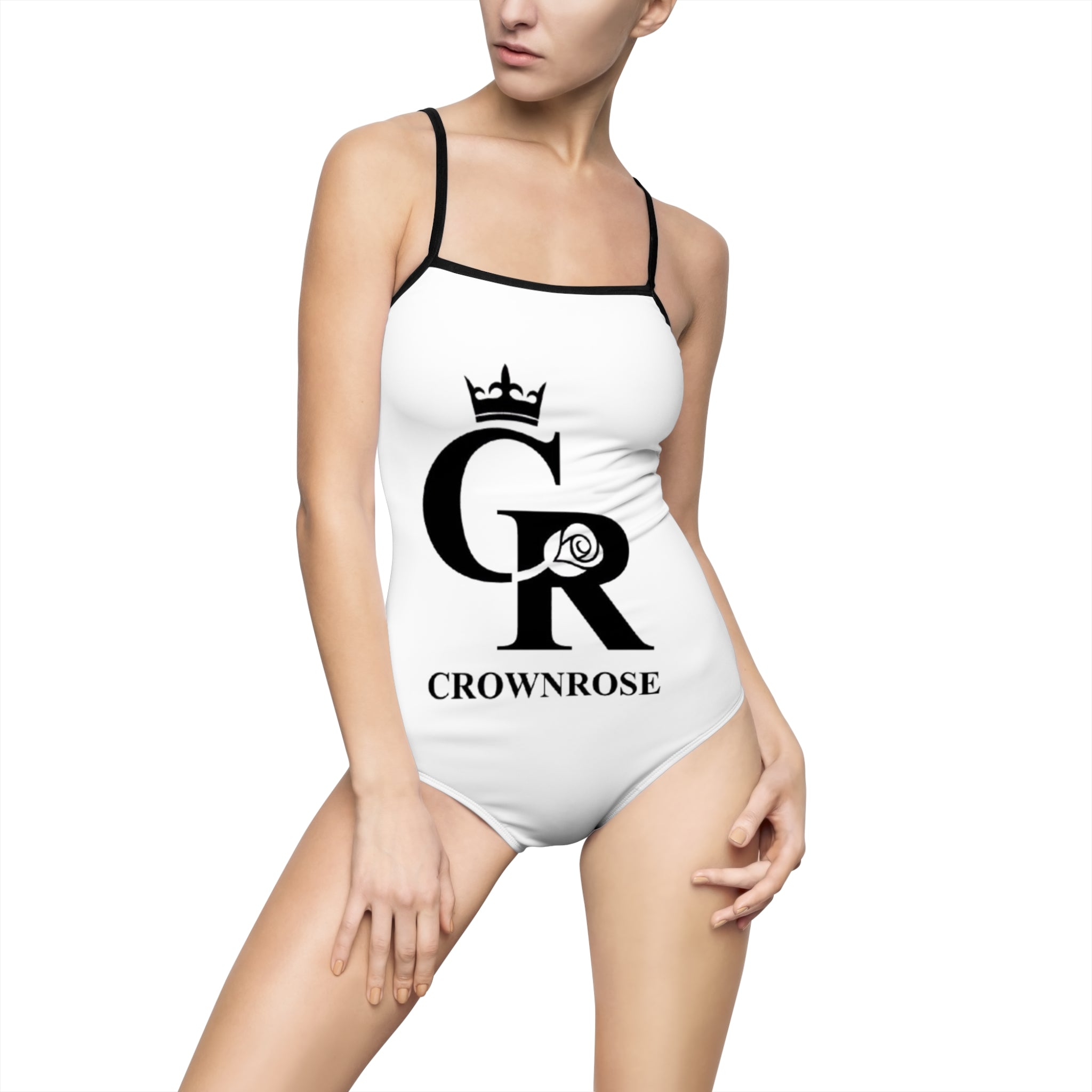 CrownRose Logo One-Piece Swimsuit