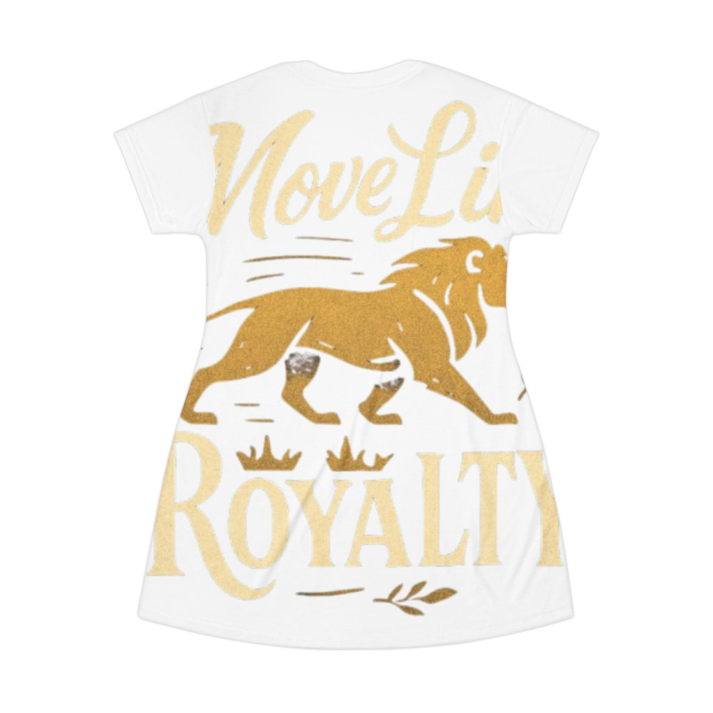 CrownRose 'Move Like Royalty' T-Shirt Dress