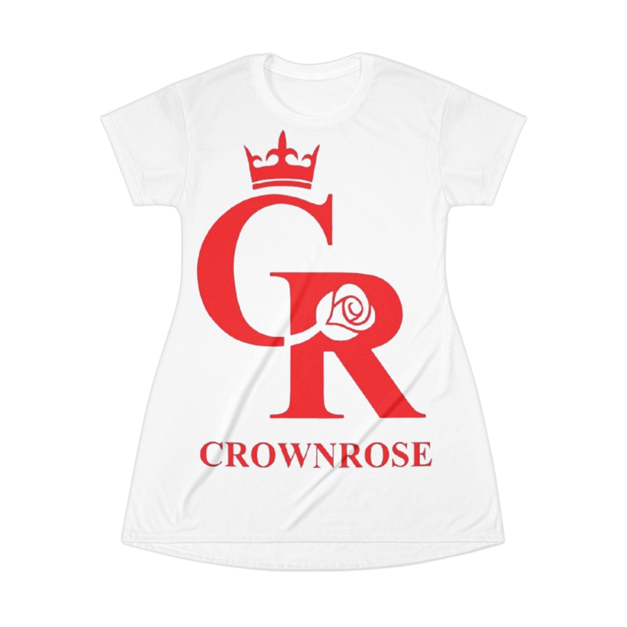 CrownRose 'Move Like Royalty' T-Shirt Dress