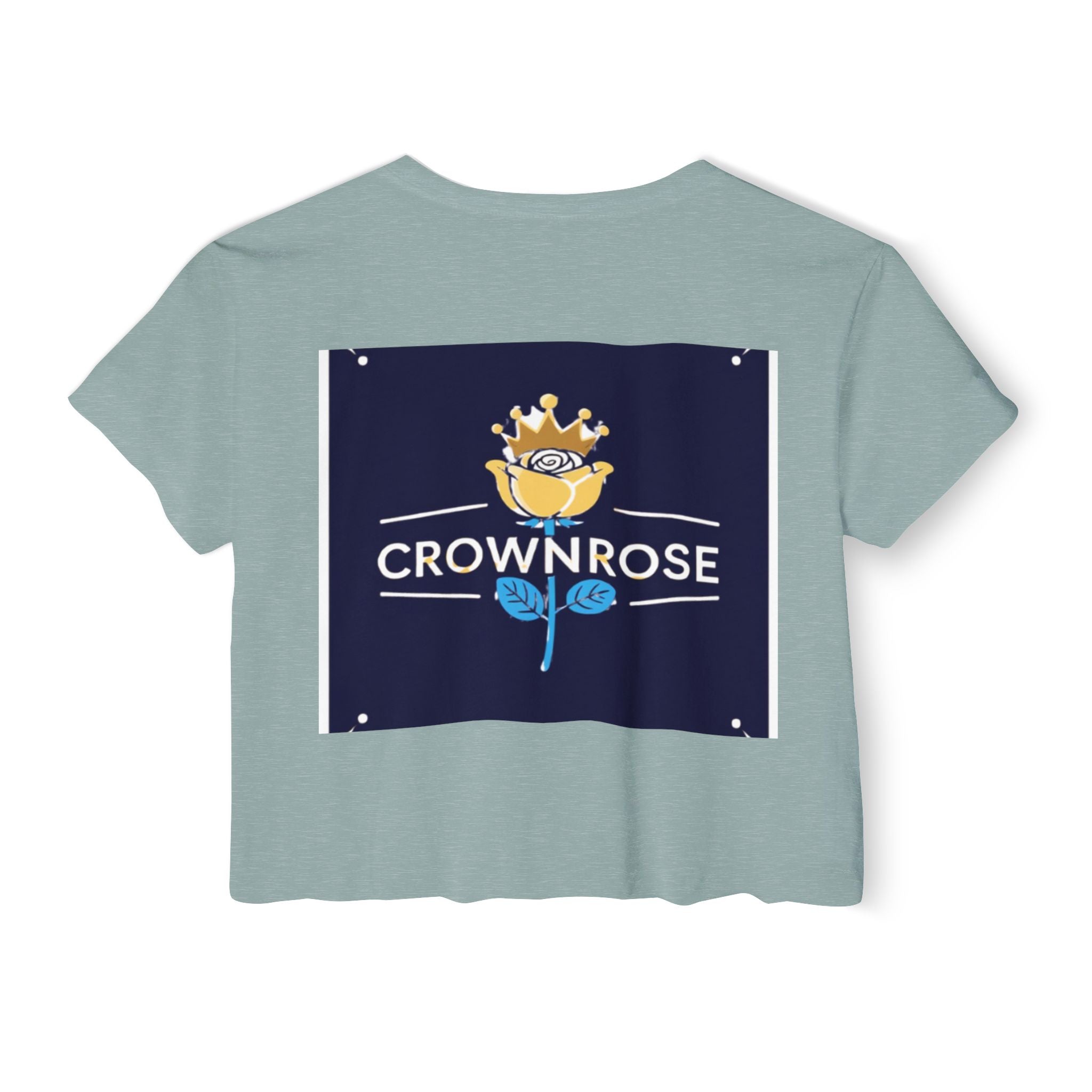 Move Like Royalty Crop Top — Women's Festival Graphic Tee