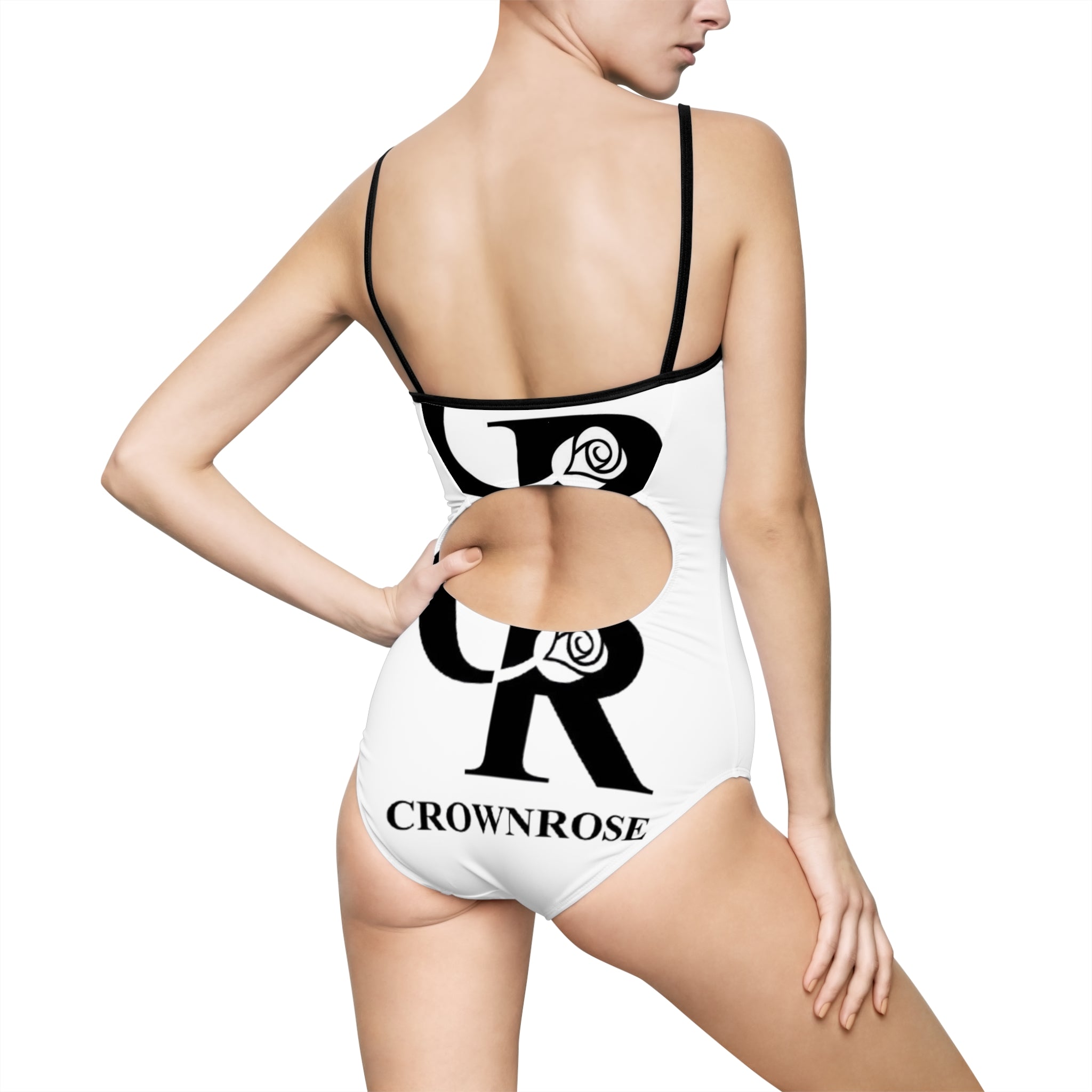 CrownRose Logo One-Piece Swimsuit
