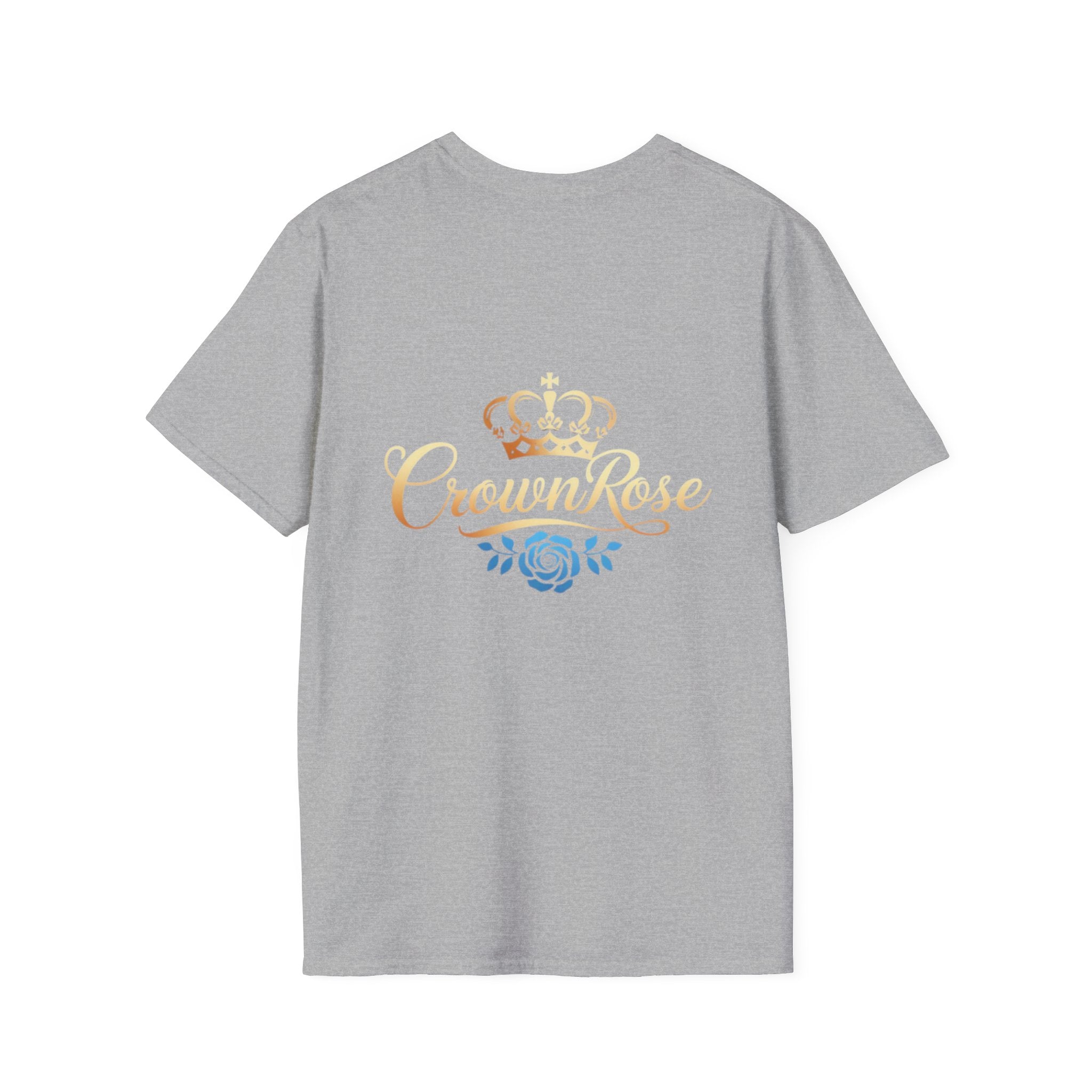 Move Like Royalty T-Shirt — Gold Crown Logo Casual Tee