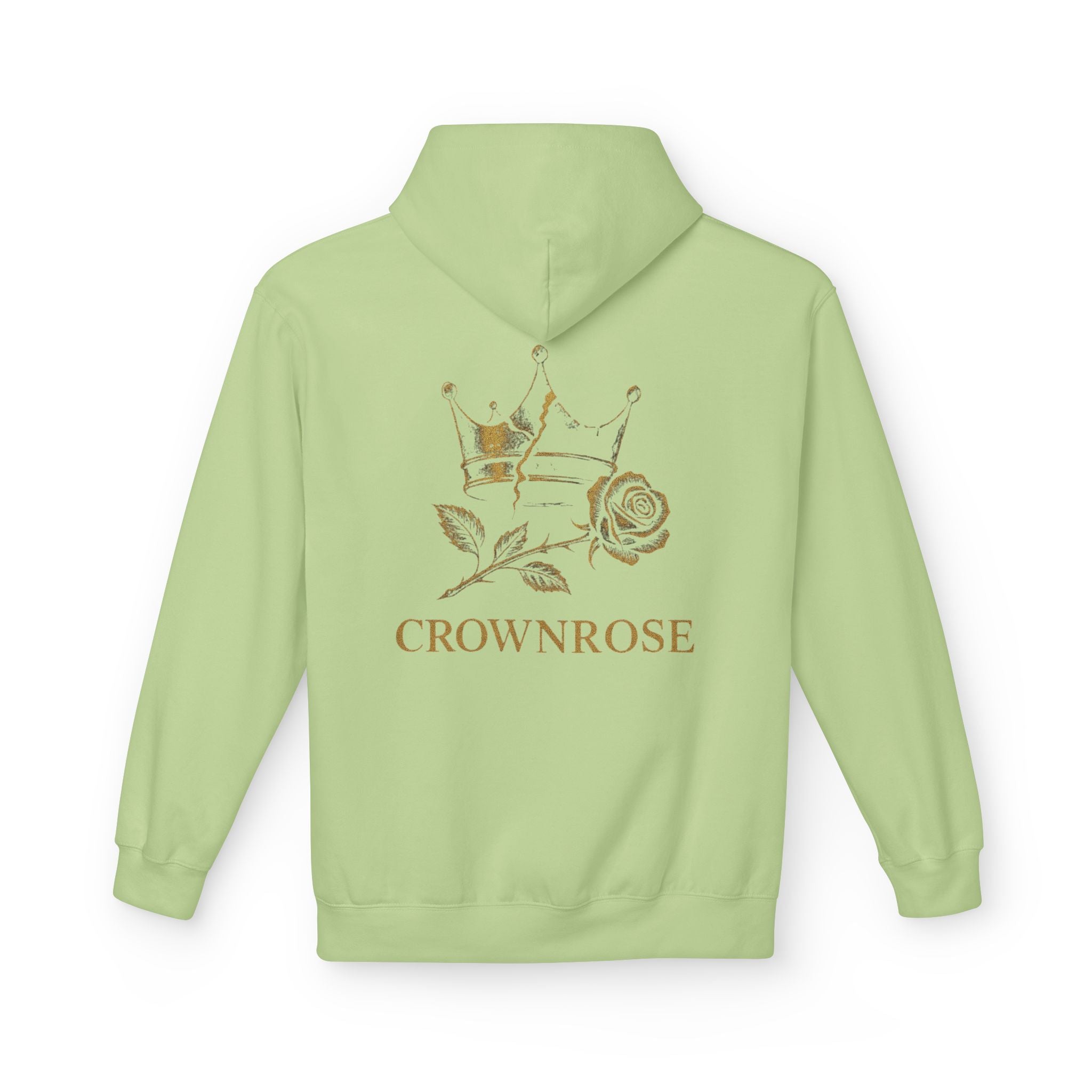 Move Like Royalty Hoodie — CrownRose Lion Graphic Pullover