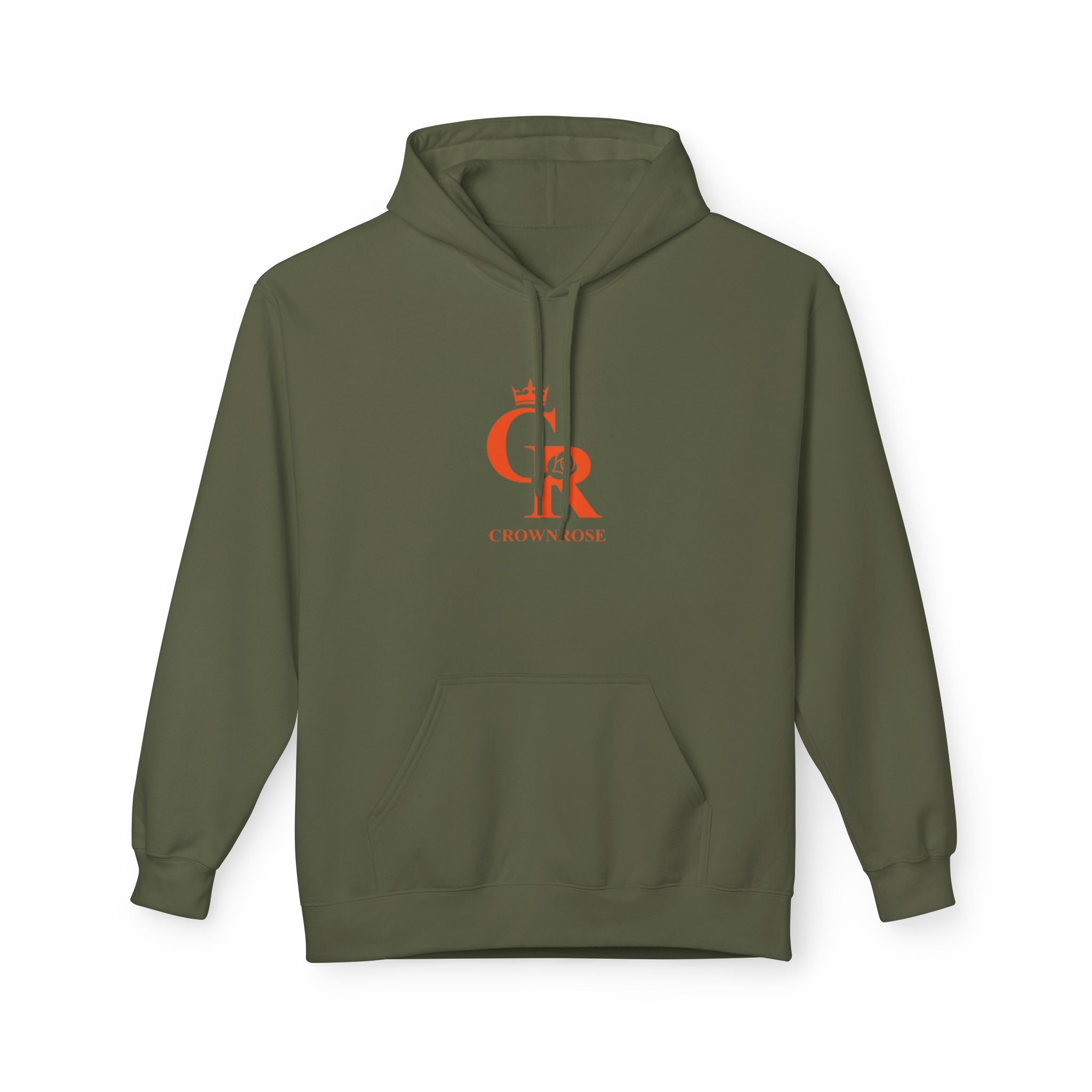 Move Like Royalty Hoodie — CrownRose Lion Graphic Pullover