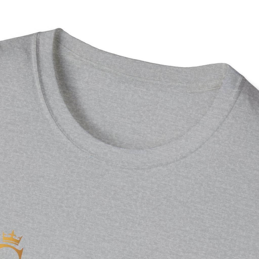 Move Like Royalty T-Shirt — Gold Crown Logo Casual Tee