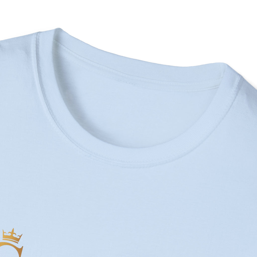 Move Like Royalty T-Shirt — Gold Crown Logo Casual Tee