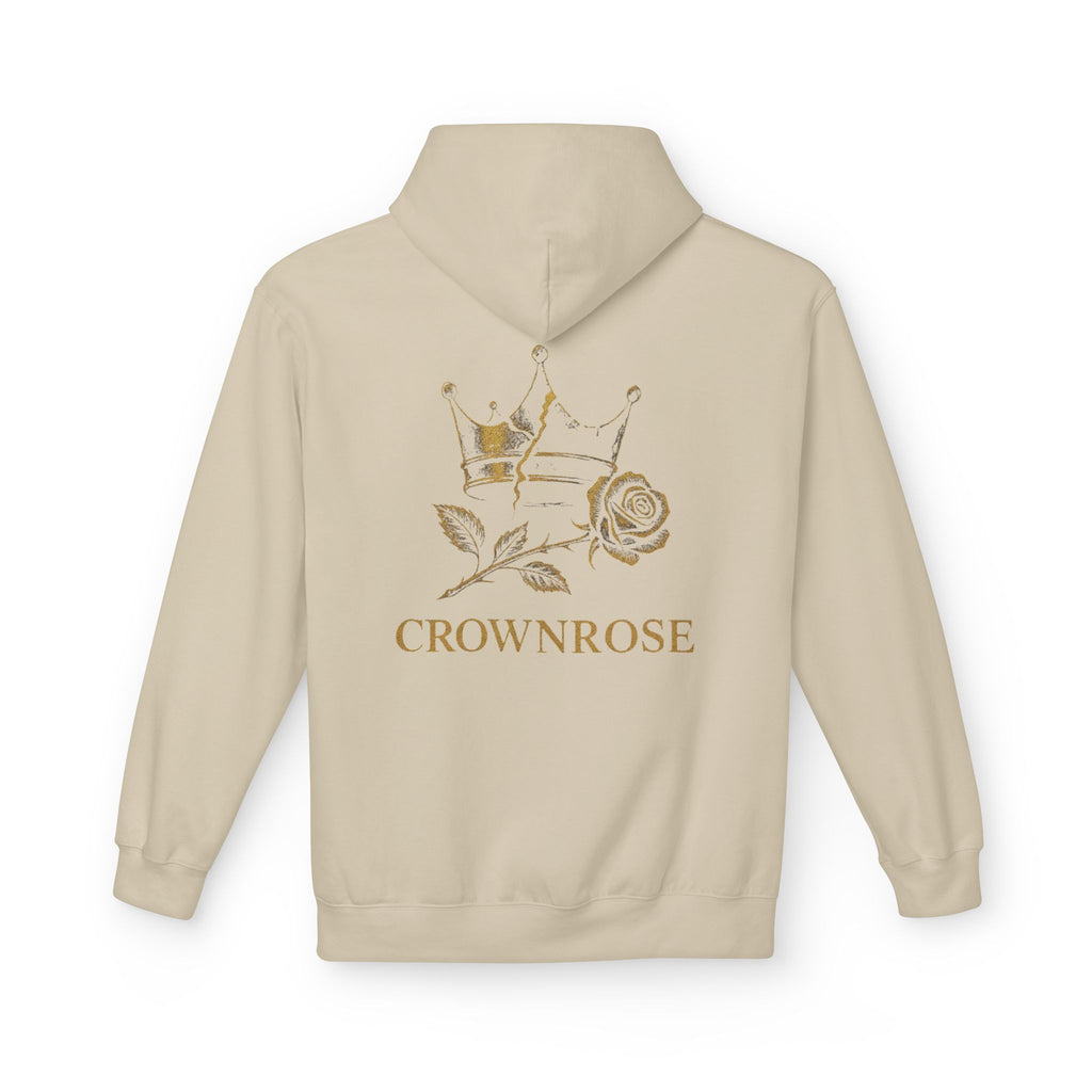 Move Like Royalty Hoodie — CrownRose Lion Graphic Pullover
