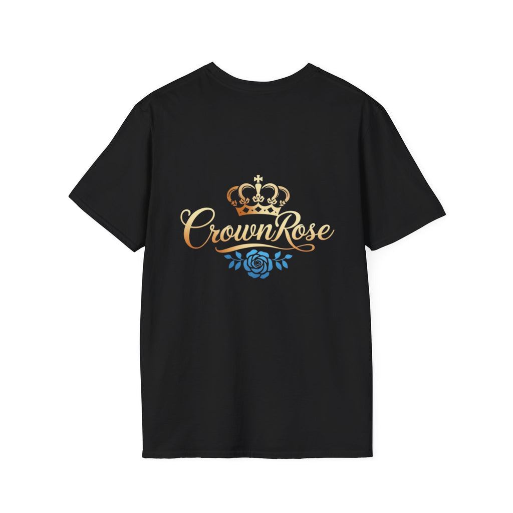 Move Like Royalty T-Shirt — Gold Crown Logo Casual Tee