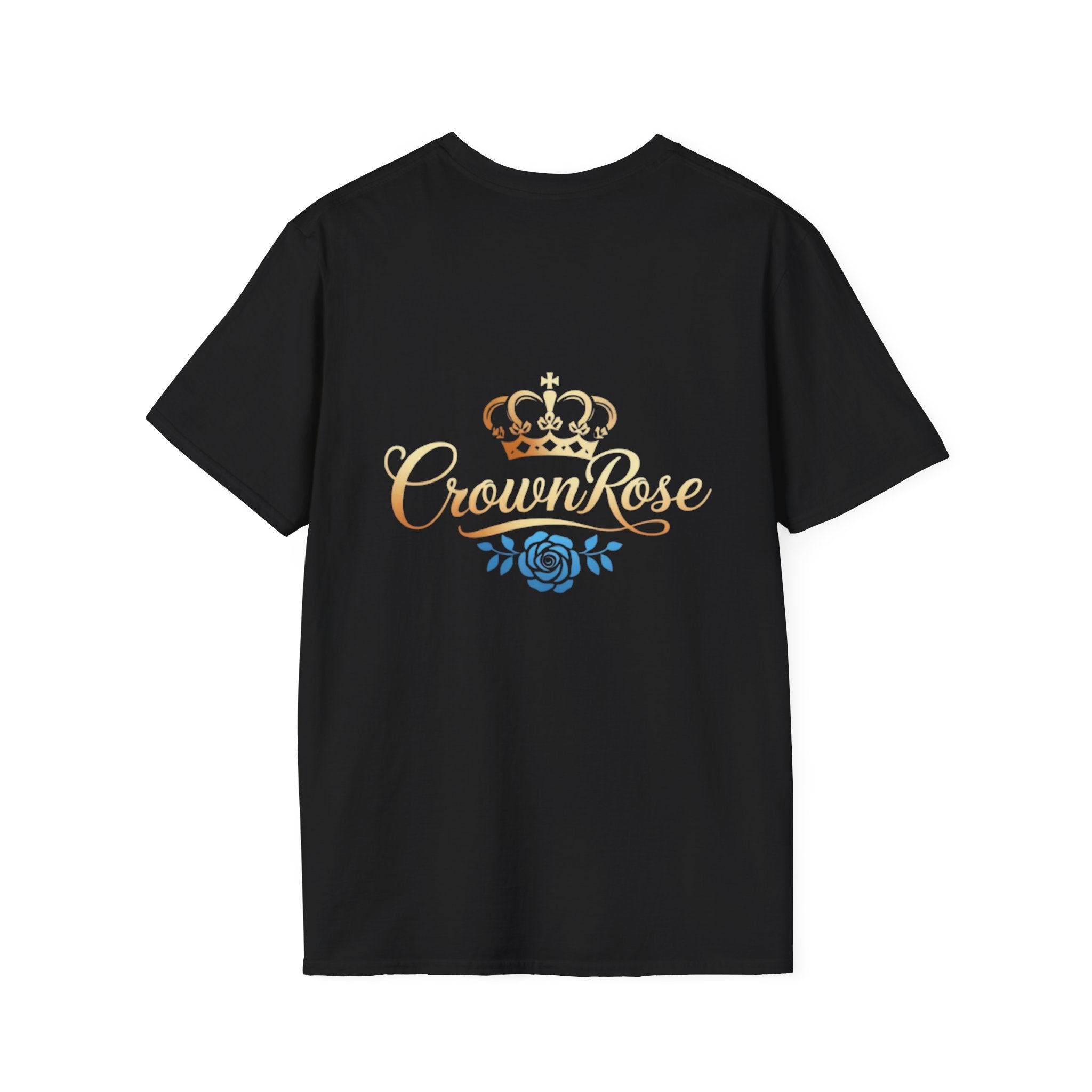 Move Like Royalty T-Shirt — Gold Crown Logo Casual Tee