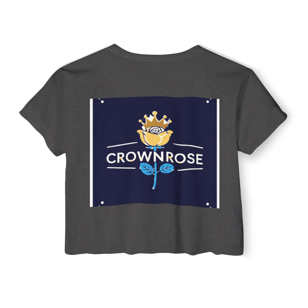 Move Like Royalty Crop Top — Women's Festival Graphic Tee