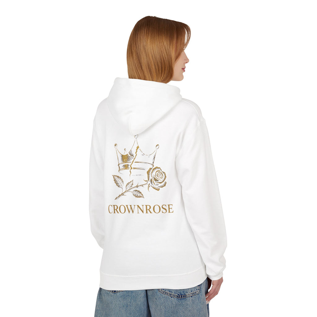 Move Like Royalty Hoodie — CrownRose Lion Graphic Pullover