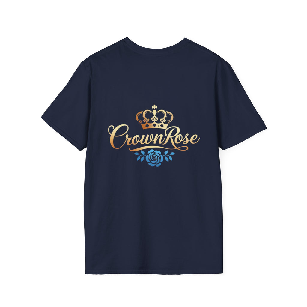 Move Like Royalty T-Shirt — Gold Crown Logo Casual Tee