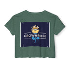 Move Like Royalty Crop Top — Women's Festival Graphic Tee