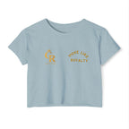 Move Like Royalty Crop Top — Women's Festival Graphic Tee