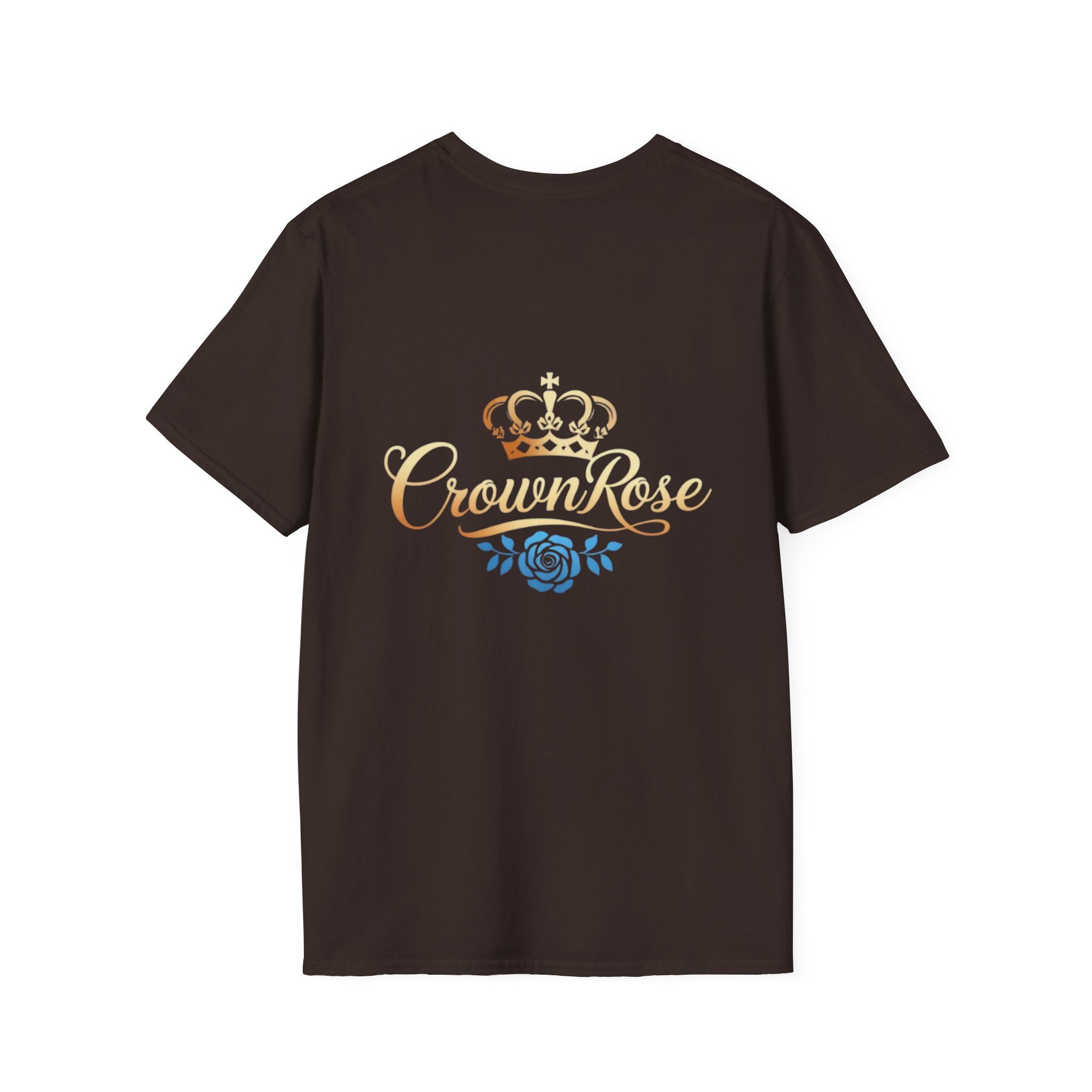 Move Like Royalty T-Shirt — Gold Crown Logo Casual Tee