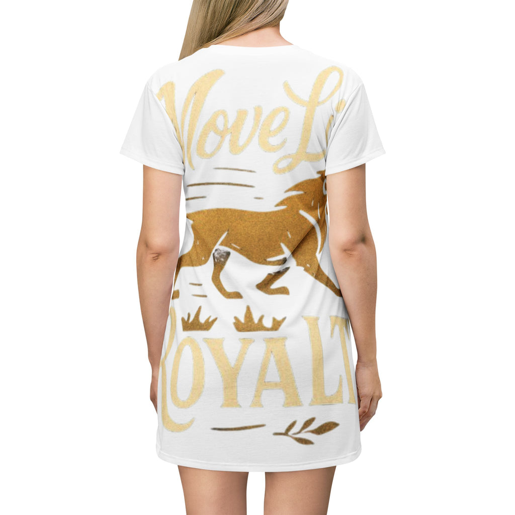 CrownRose 'Move Like Royalty' T-Shirt Dress