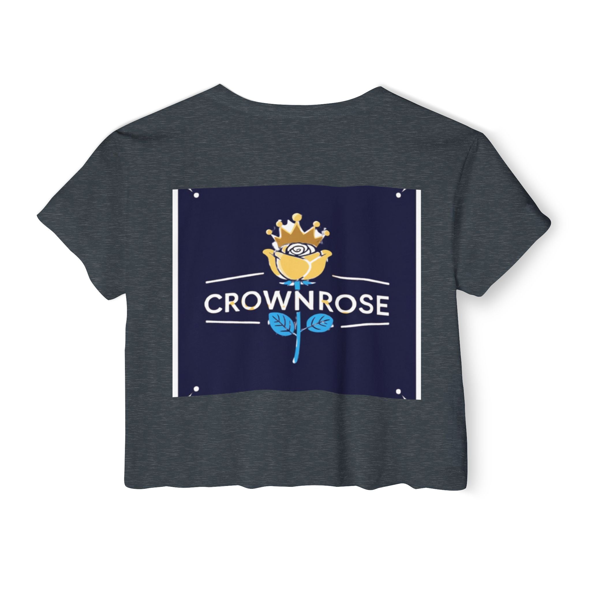 Move Like Royalty Crop Top — Women's Festival Graphic Tee