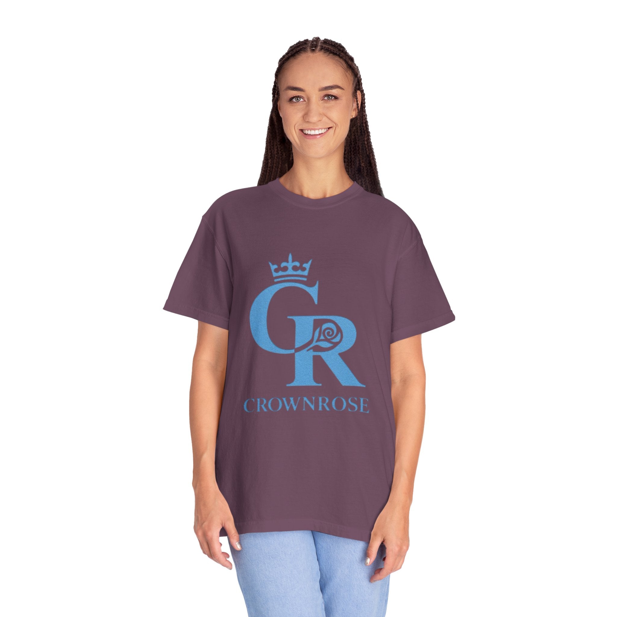 Move Like Royalty T-Shirt — Crown Rose Logo Dance Tee