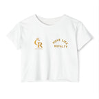 Move Like Royalty Crop Top — Women's Festival Graphic Tee