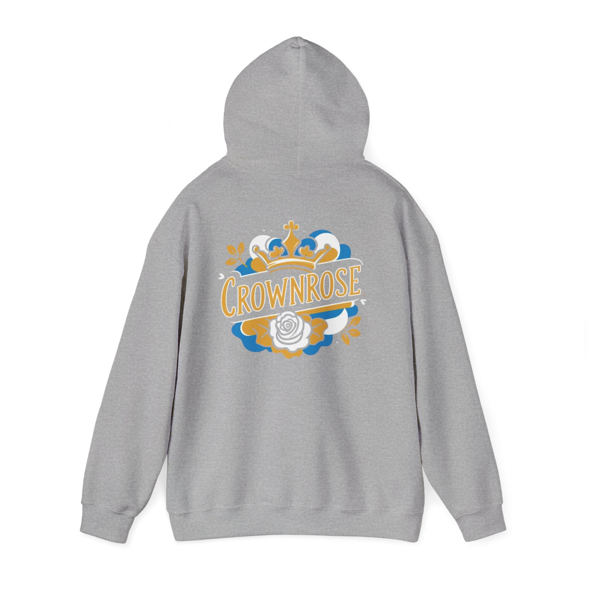 Royalty Rose Hoodie — 'More Like Royalty' Minimal Graphic Hoodie