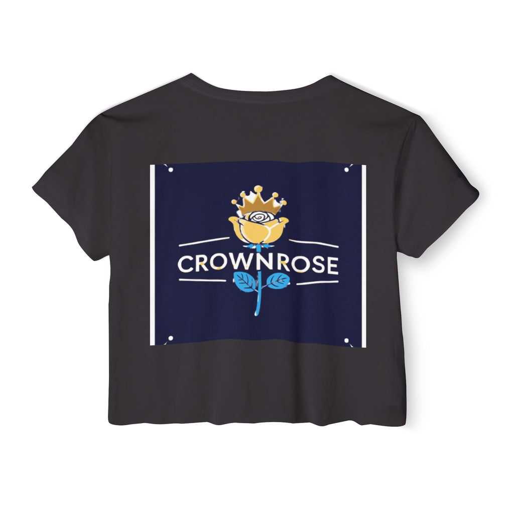 Move Like Royalty Crop Top — Women's Festival Graphic Tee