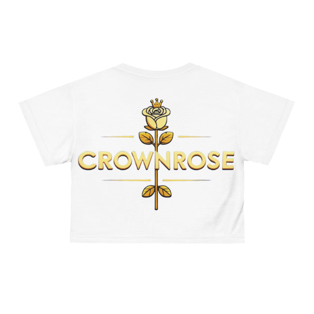 Move Like Royalty Crop Tee — Lion Graphic Cropped Top