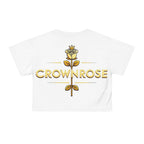 Move Like Royalty Crop Tee — Lion Graphic Cropped Top