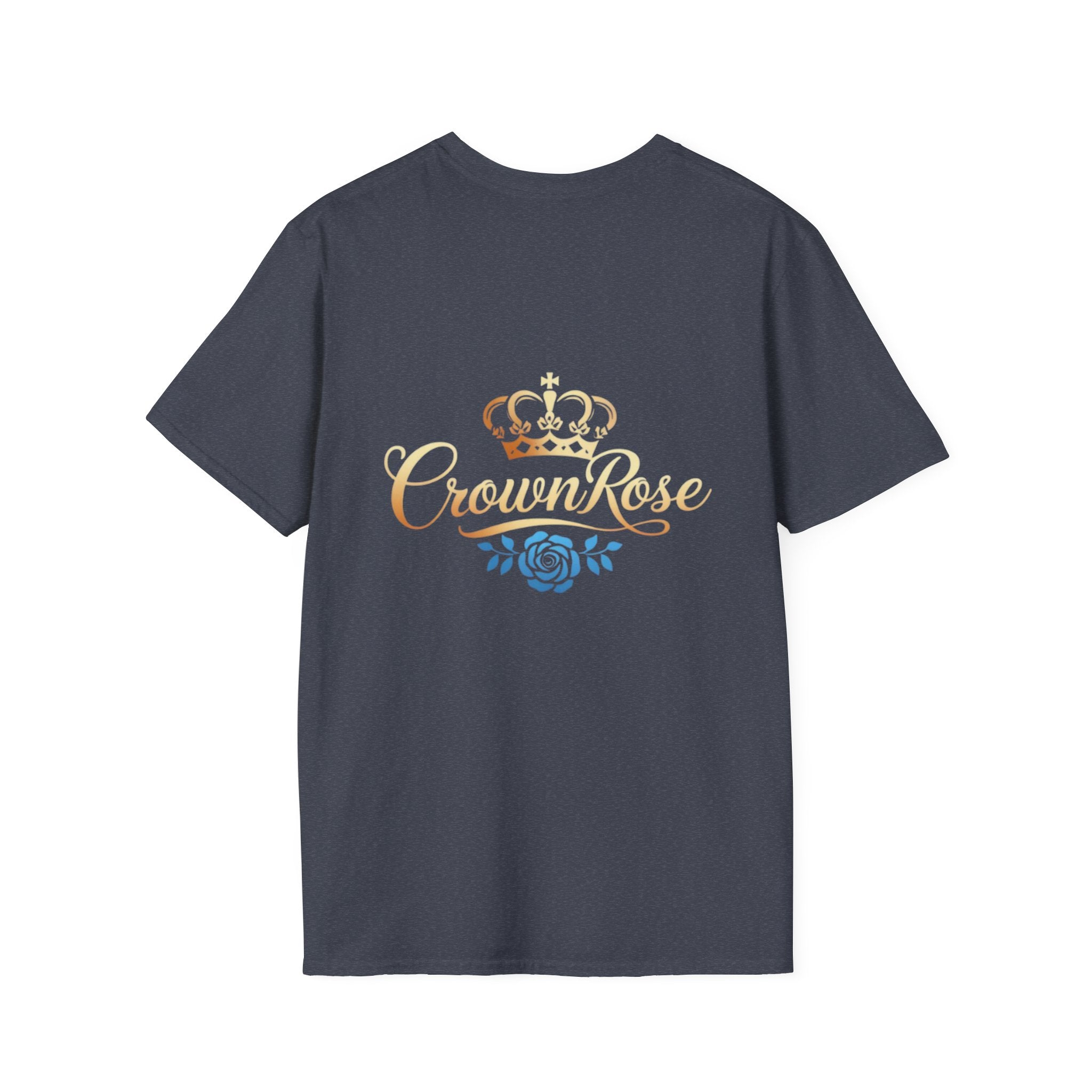 Move Like Royalty T-Shirt — Gold Crown Logo Casual Tee