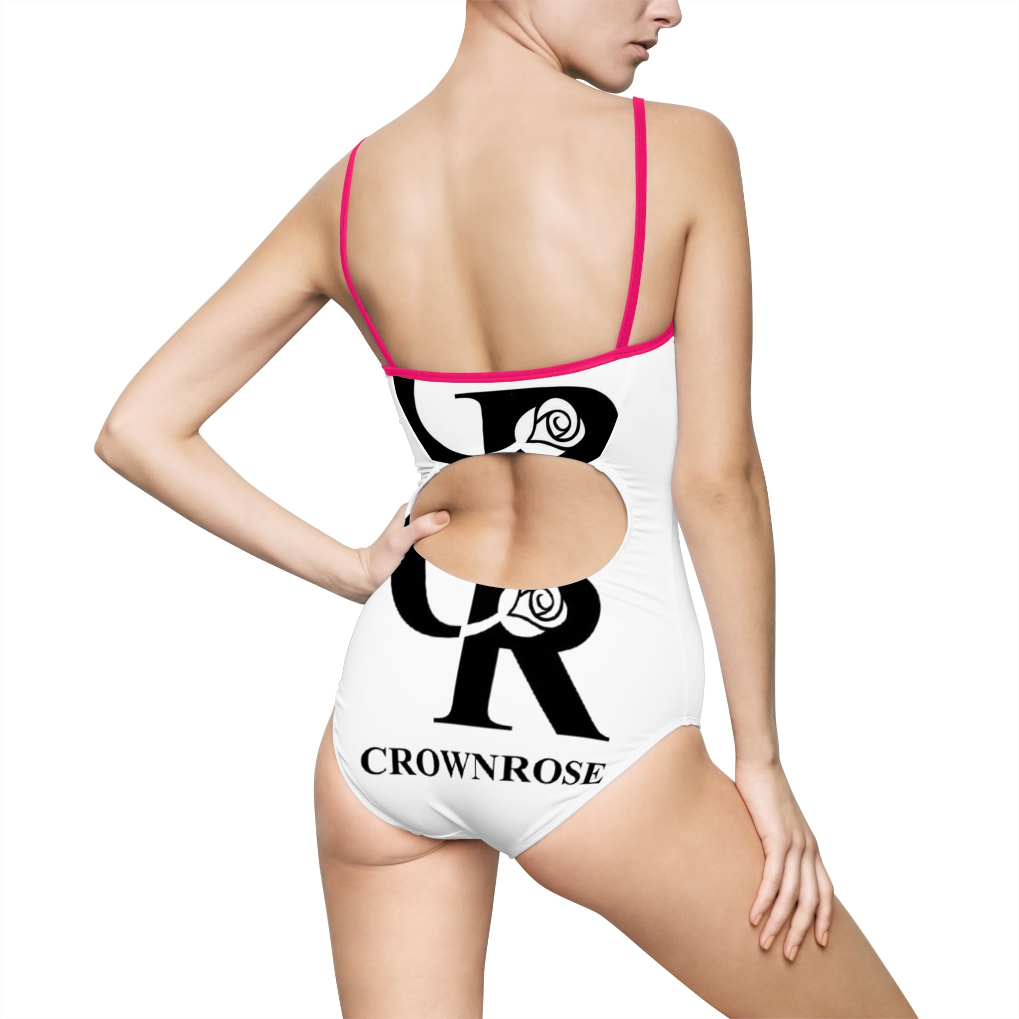 CrownRose Logo One-Piece Swimsuit