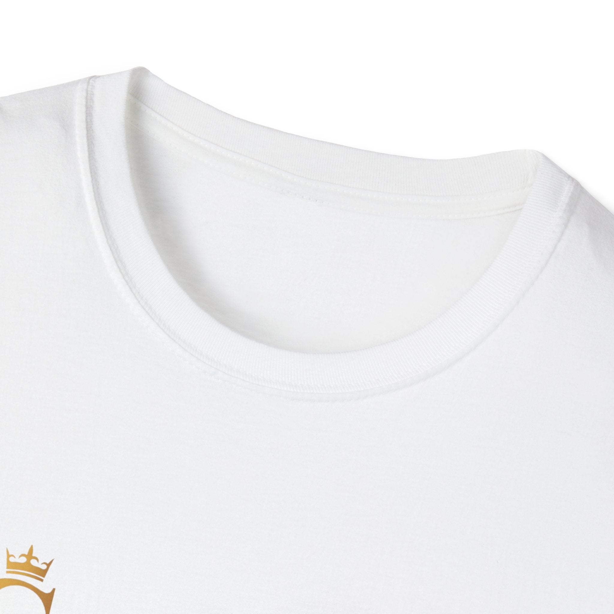 Move Like Royalty T-Shirt — Gold Crown Logo Casual Tee