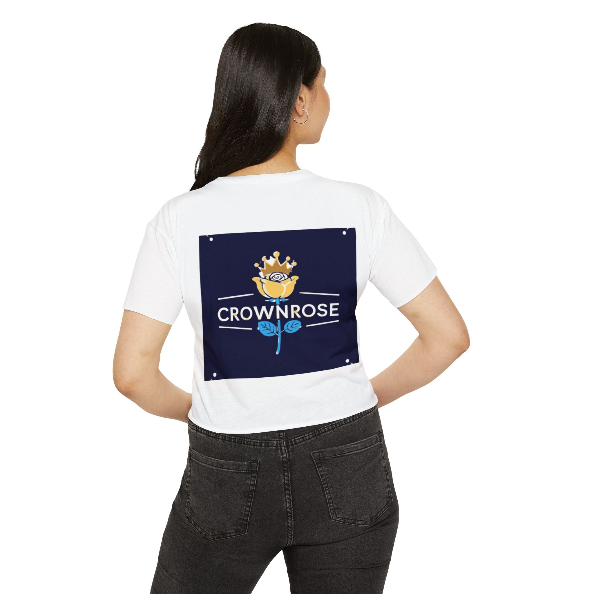 Move Like Royalty Crop Top — Women's Festival Graphic Tee
