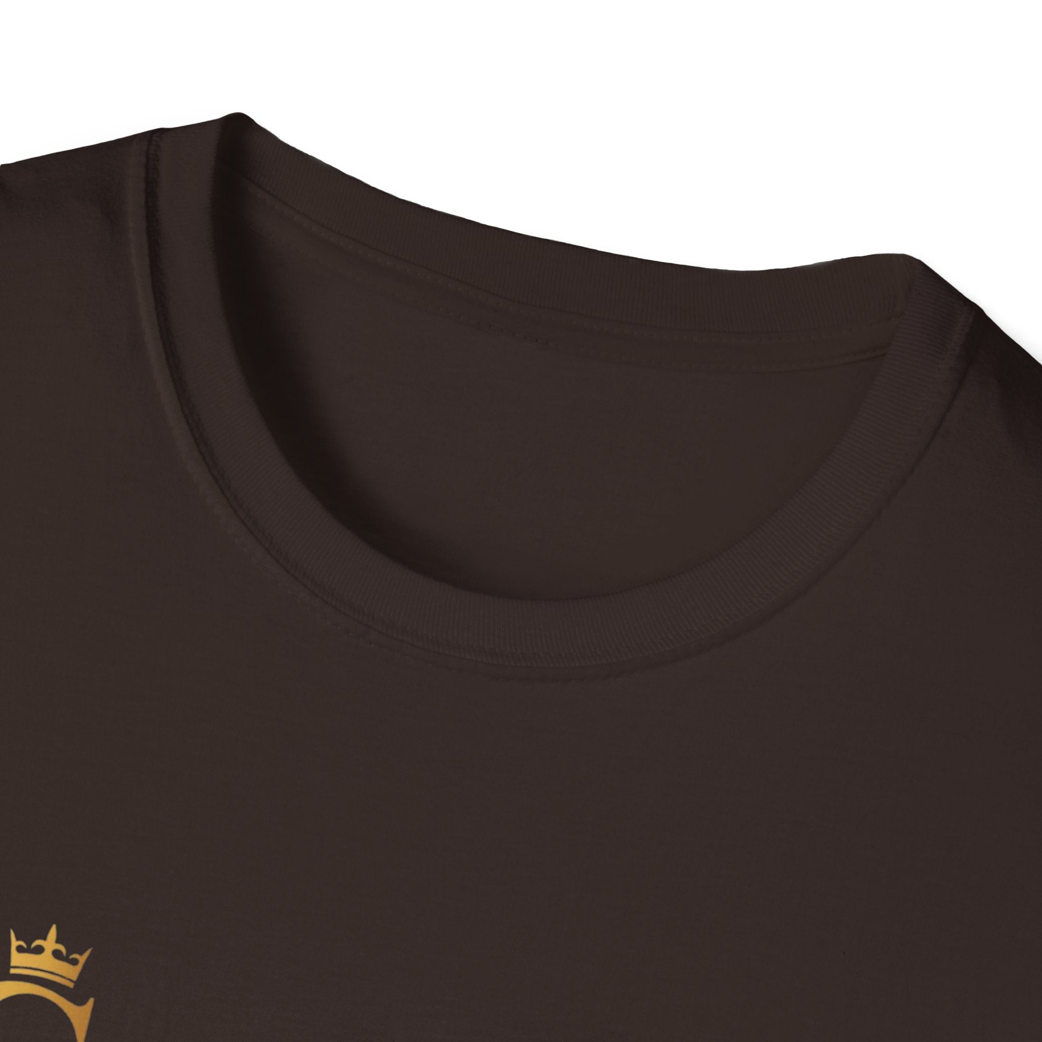 Move Like Royalty T-Shirt — Gold Crown Logo Casual Tee