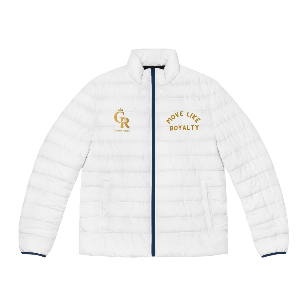 Move Like Royalty Puffer Jacket — Men's Dance-Inspired Winter Coat