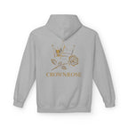 Move Like Royalty Hoodie — CrownRose Lion Graphic Pullover