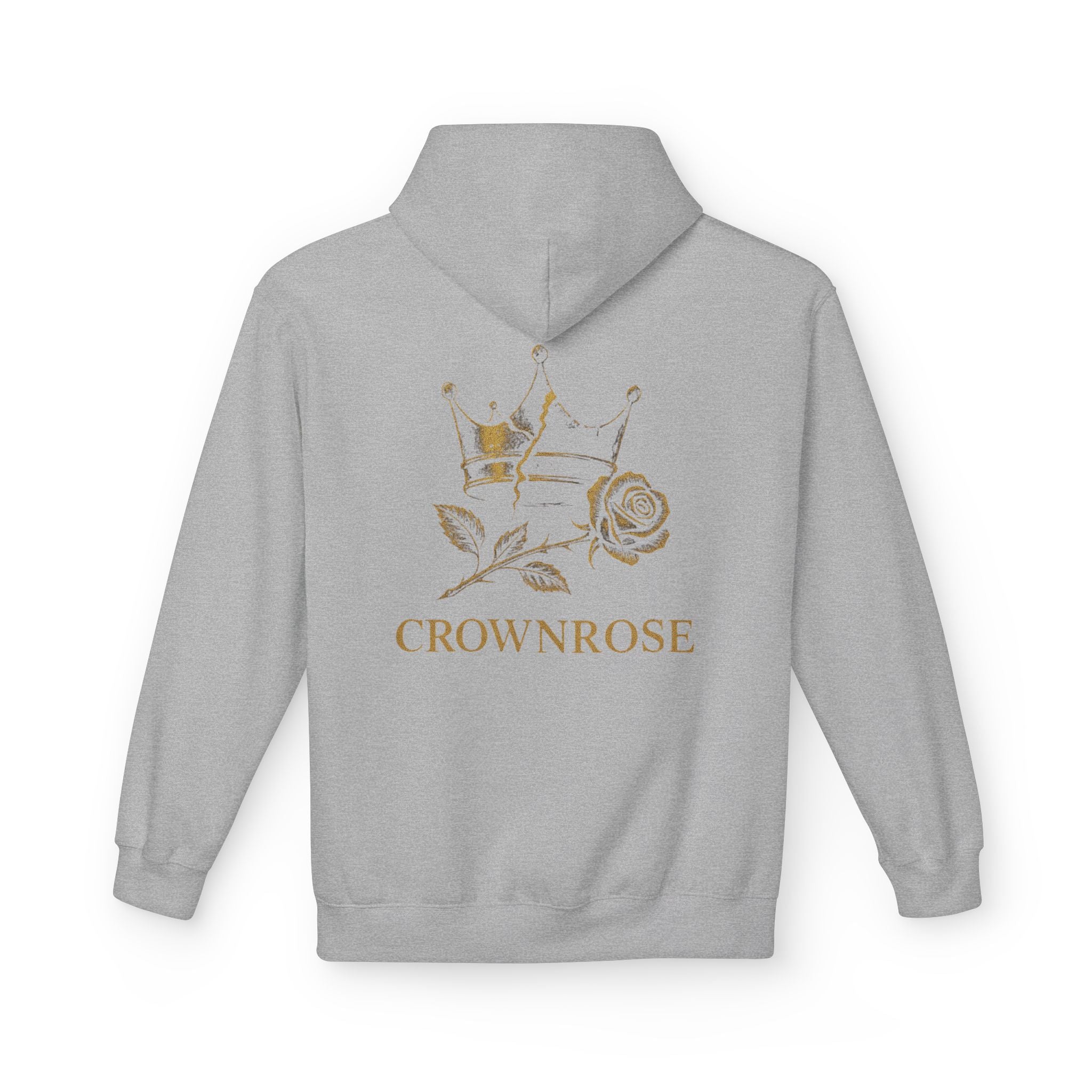 Move Like Royalty Hoodie — CrownRose Lion Graphic Pullover
