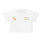 Move Like Royalty Crop Tee — Lion Graphic Cropped Top